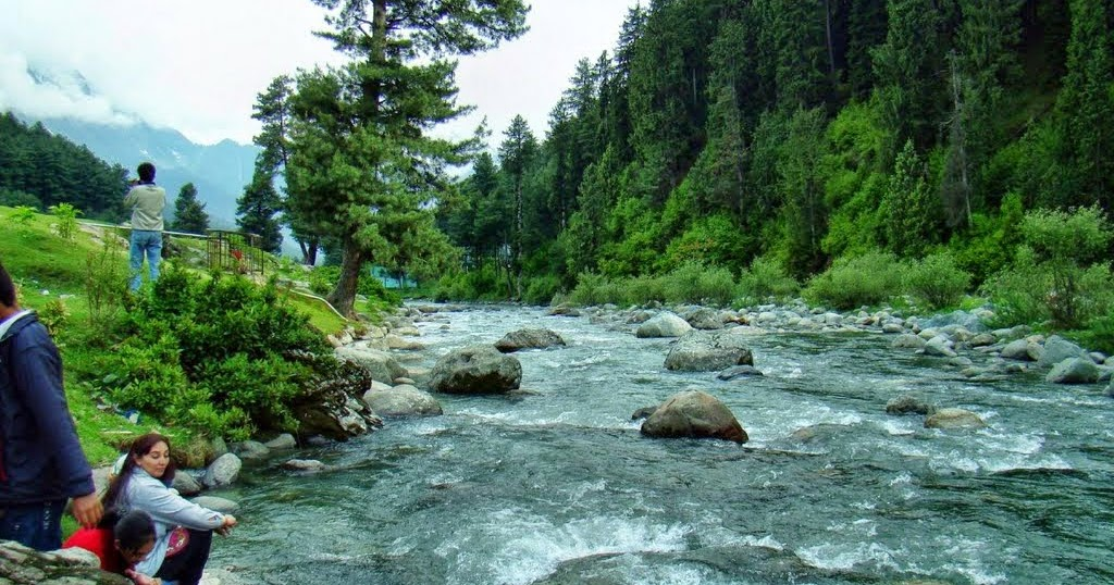 Lidder river in Pahalgam.